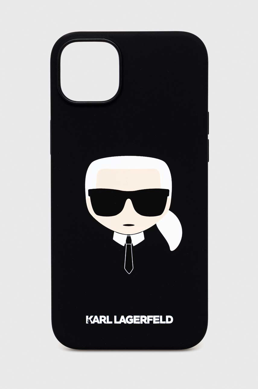 Karl Lagerfeld telefon tok iPhone 14 Plus 67" fekete - Pepit.hu