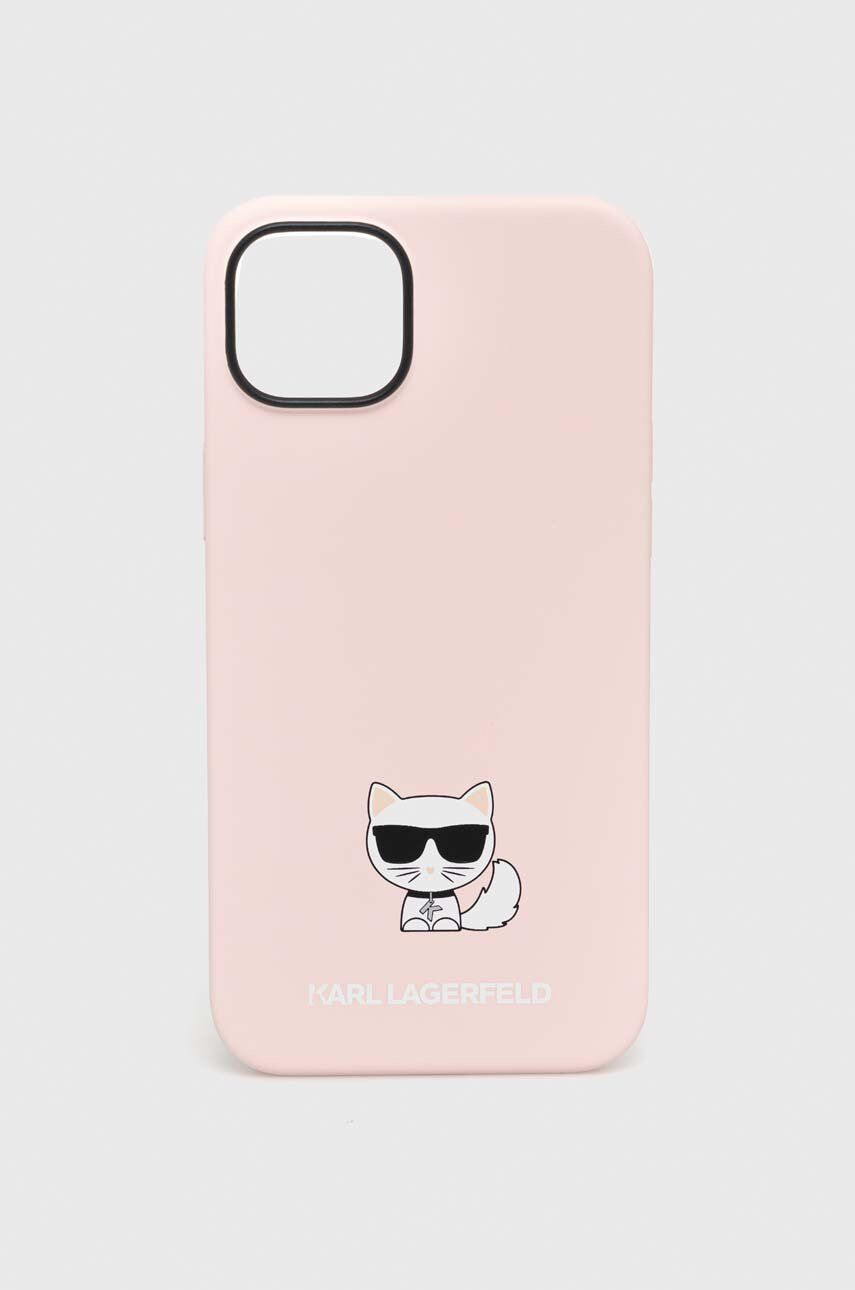 Karl Lagerfeld telefon tok iPhone 14 Plus 67" rózsaszín - Pepit.hu