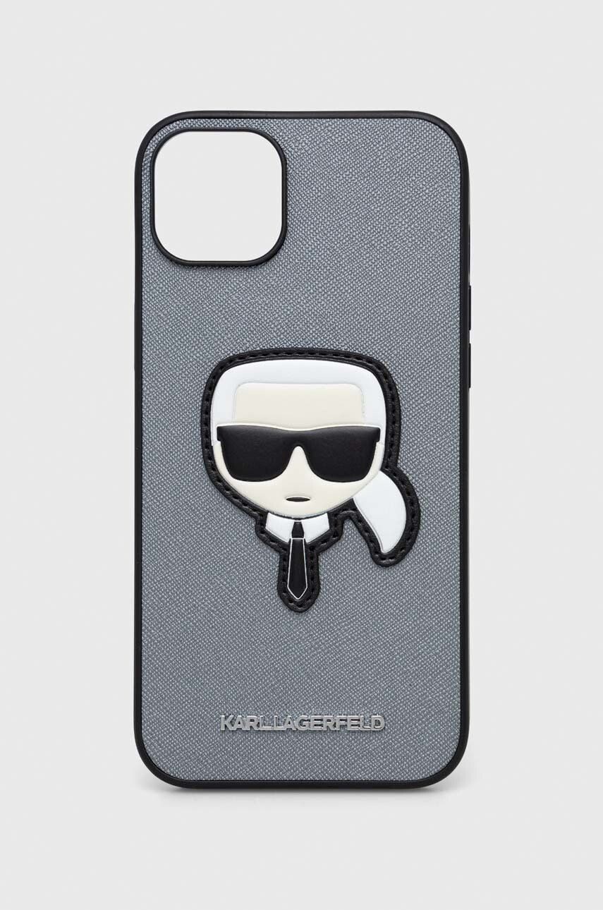 Karl Lagerfeld telefon tok iPhone 14 Plus 67" ezüst - Pepit.hu