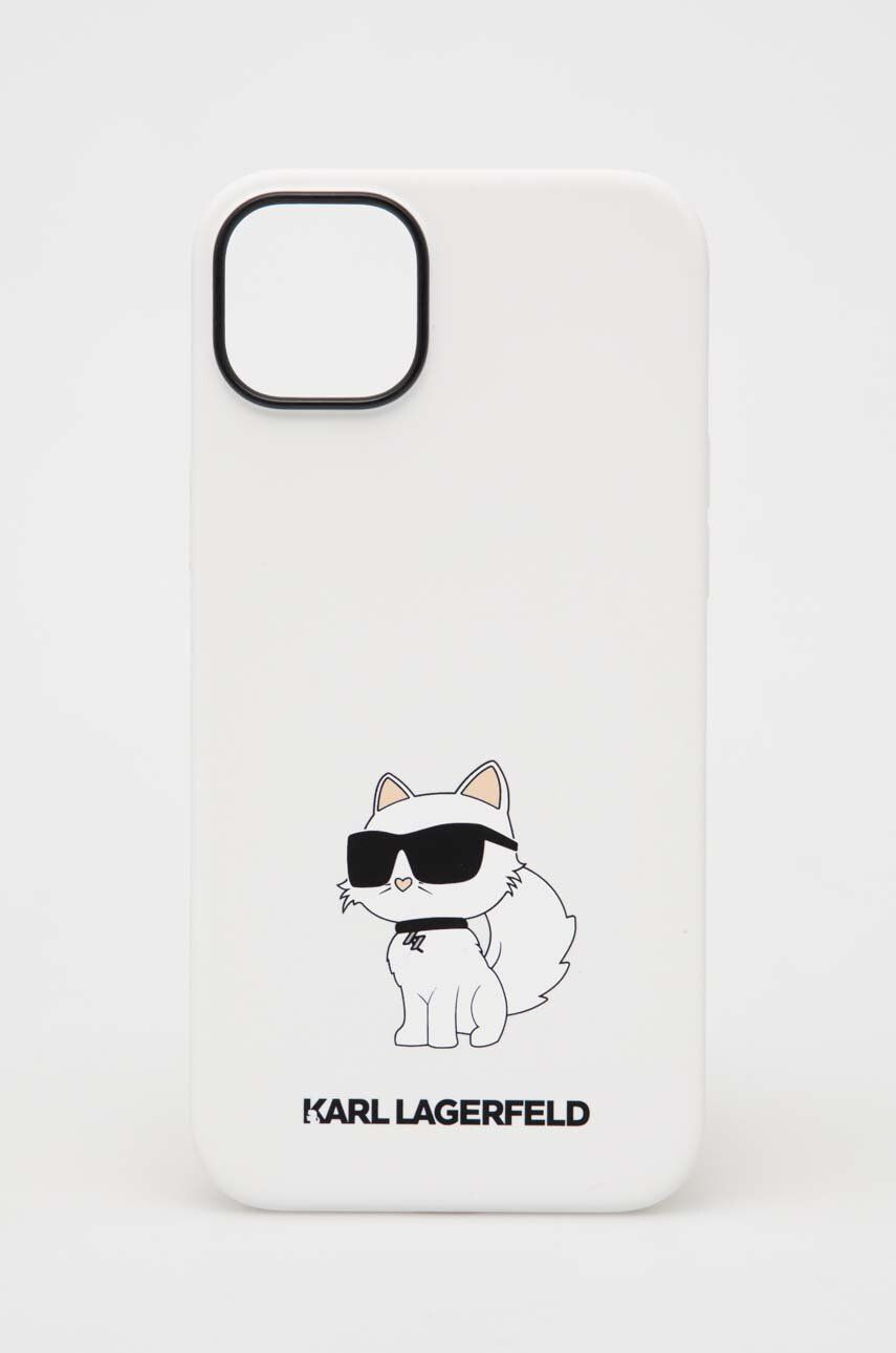 Karl Lagerfeld telefon tok iPhone 14 Plus 67'' fehér - Pepit.hu