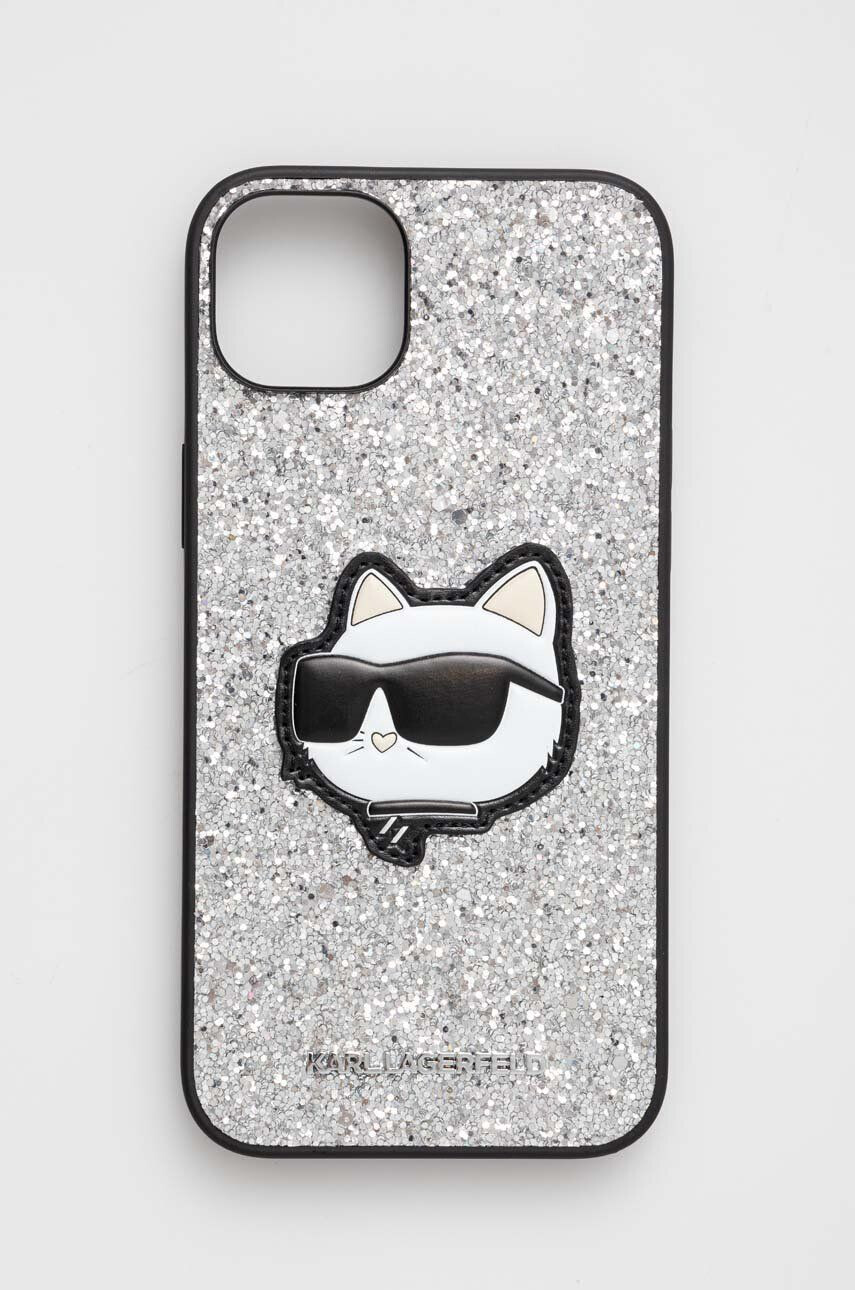 Karl Lagerfeld telefon tok iPhone 14 Plus 67" ezüst - Pepit.hu