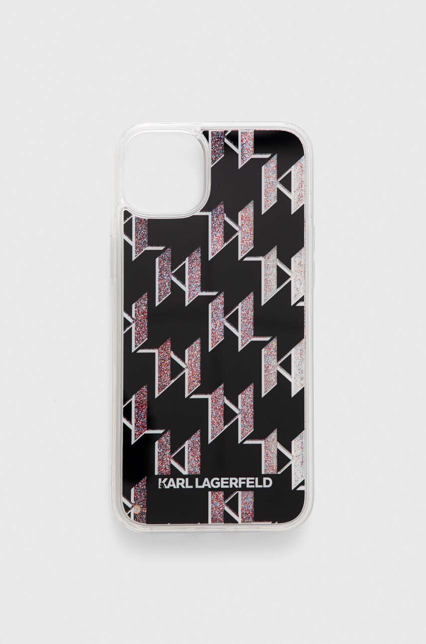 Karl Lagerfeld telefon tok iPhone 14 Plus 67" fekete - Pepit.hu