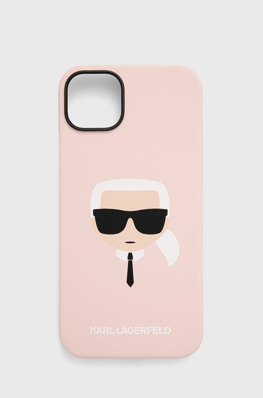 Karl Lagerfeld telefon tok Iphone 14 Plus 67" rózsaszín - Pepit.hu