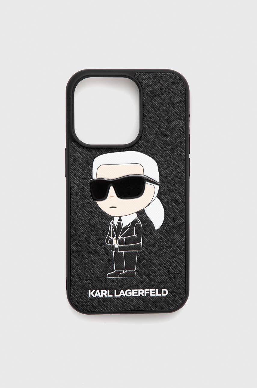 Karl Lagerfeld telefon tok iPhone 14 Pro fekete - Pepit.hu