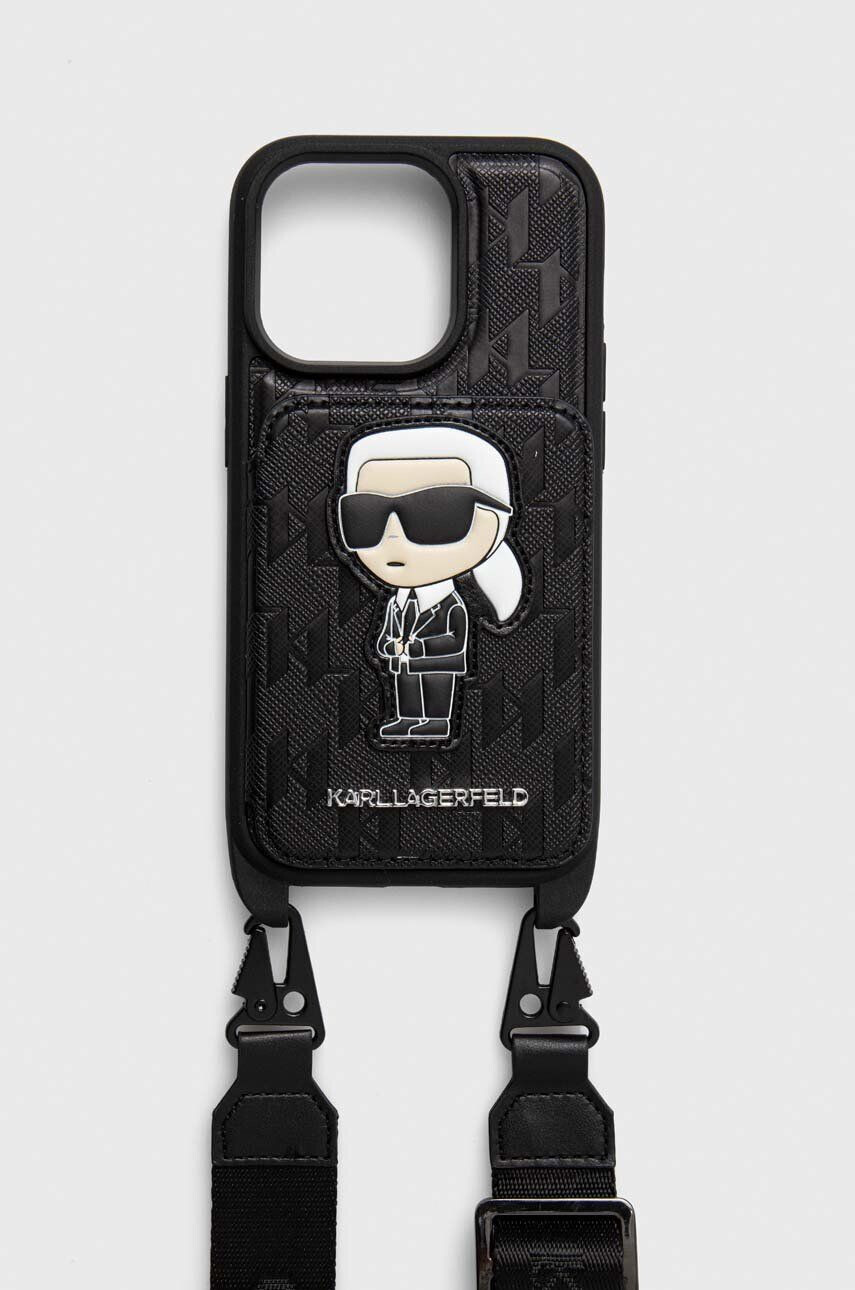 Karl Lagerfeld telefon tok iPhone 14 Pro 6.1" fekete - Pepit.hu