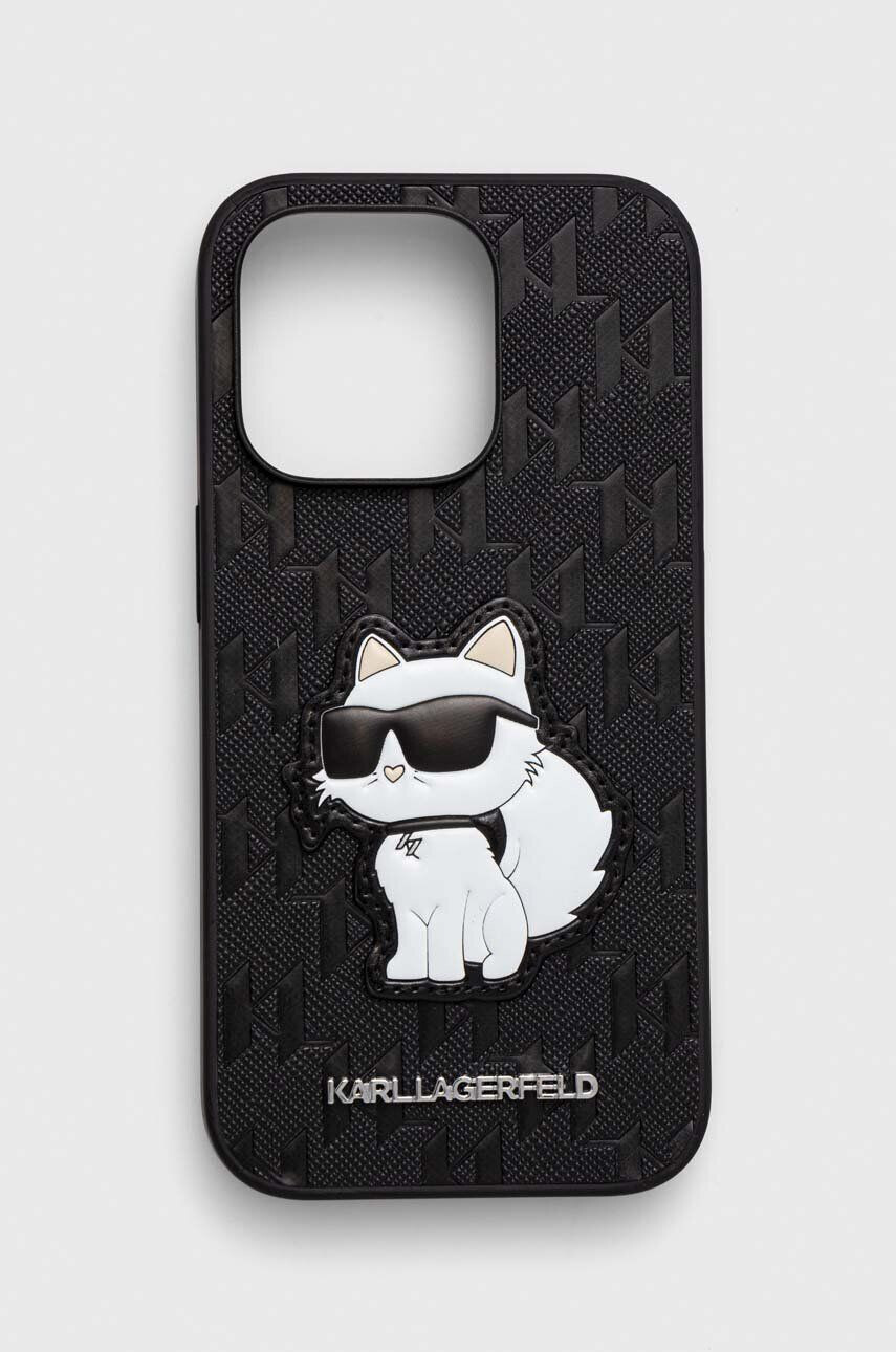 Karl Lagerfeld telefon tok iPhone 14 Pro 6.1" fekete - Pepit.hu