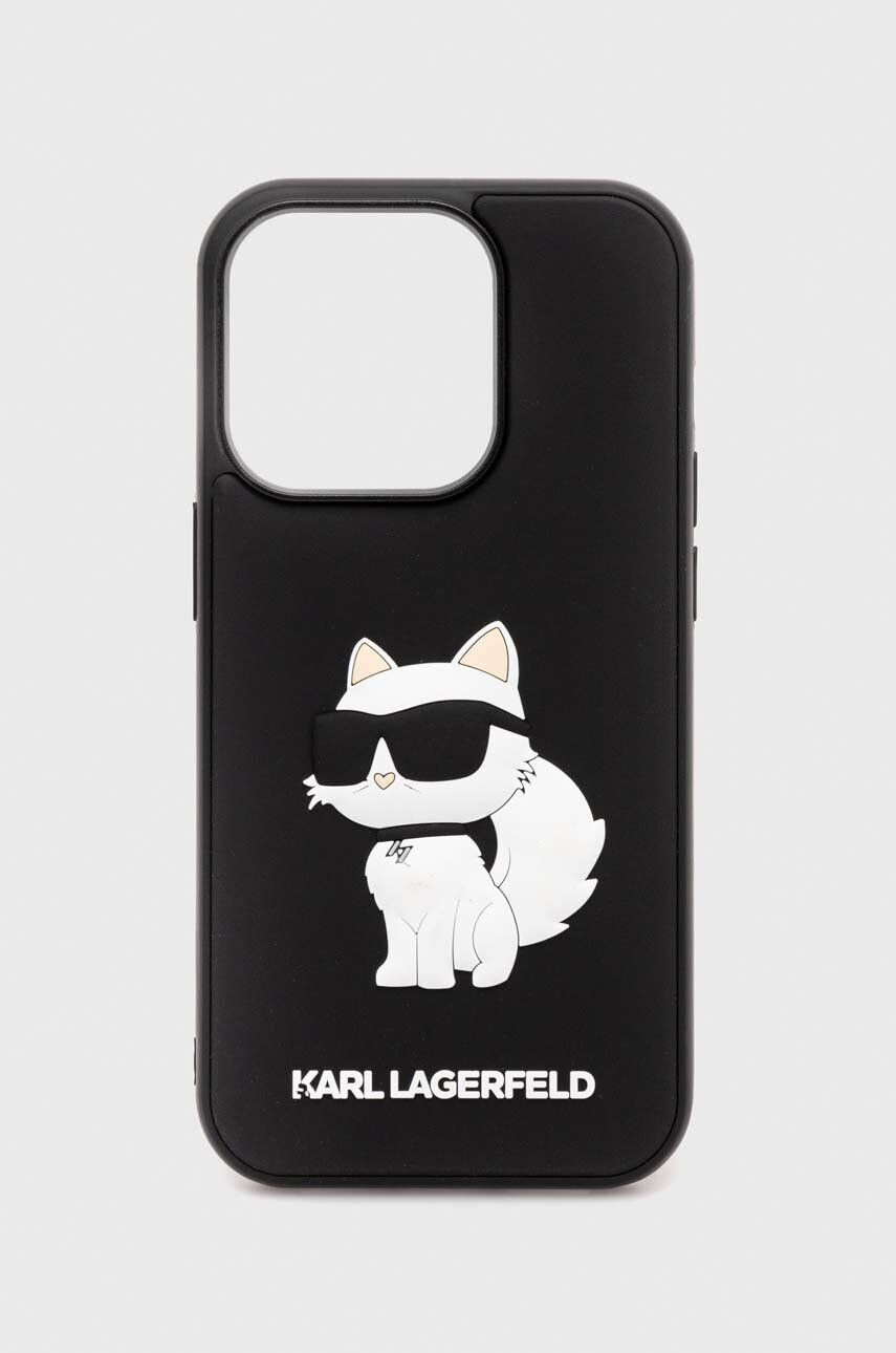 Karl Lagerfeld telefon tok iPhone 14 Pro 6.1" fekete - Pepit.hu