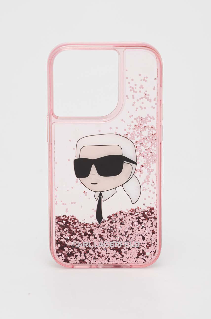 Karl Lagerfeld telefon tok iPhone 14 Pro 61" rózsaszín - Pepit.hu