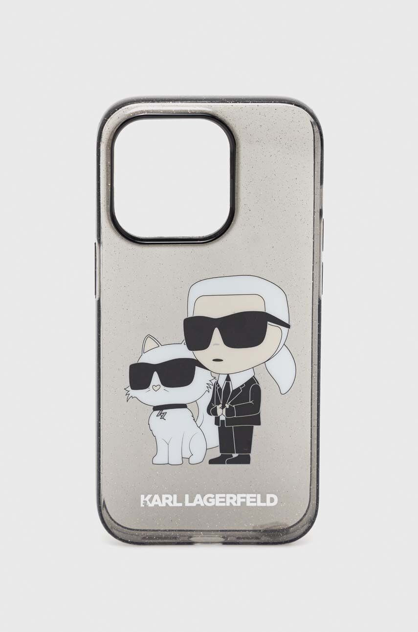 Karl Lagerfeld telefon tok iPhone 14 Pro 67" fekete - Pepit.hu