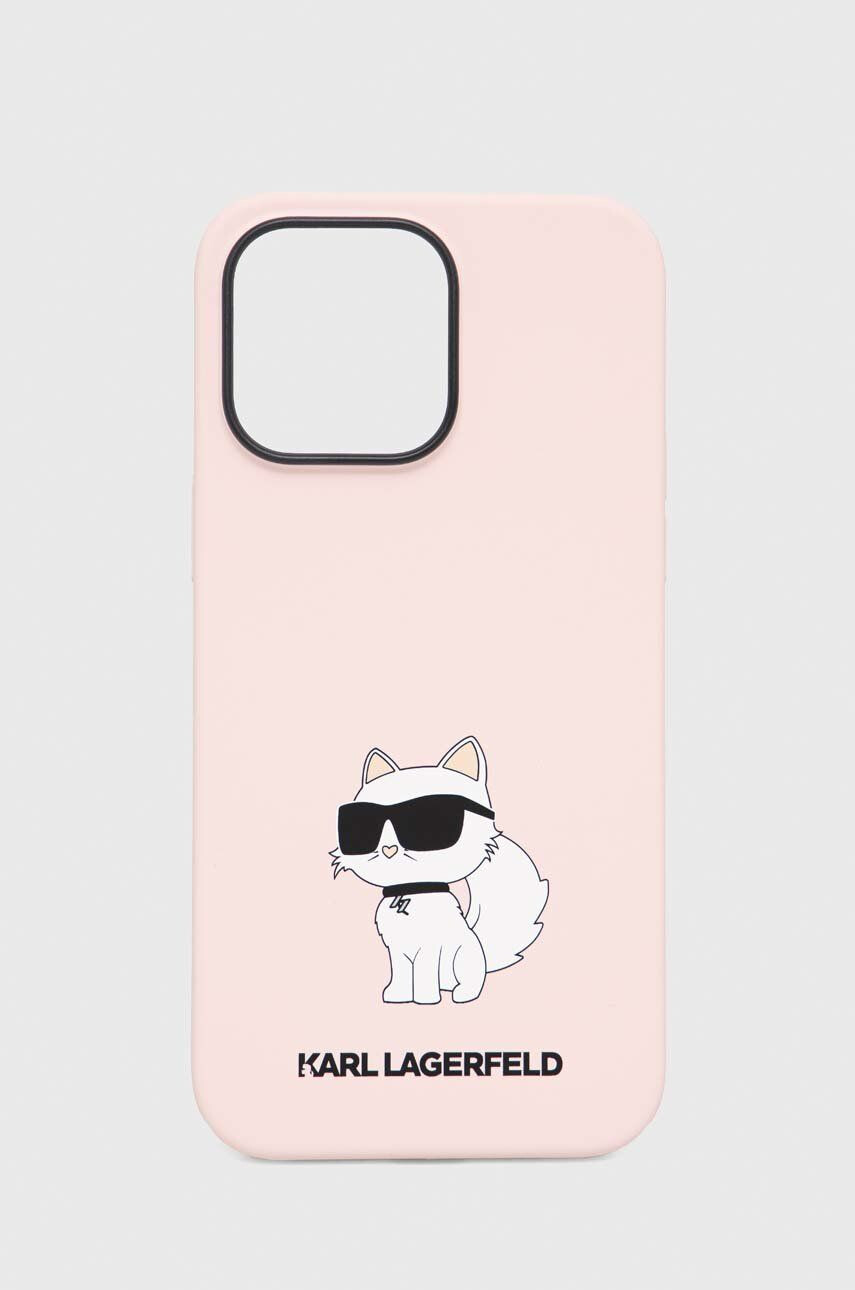 Karl Lagerfeld telefon tok iPhone 14 Pro Max 67'' rózsaszín - Pepit.hu