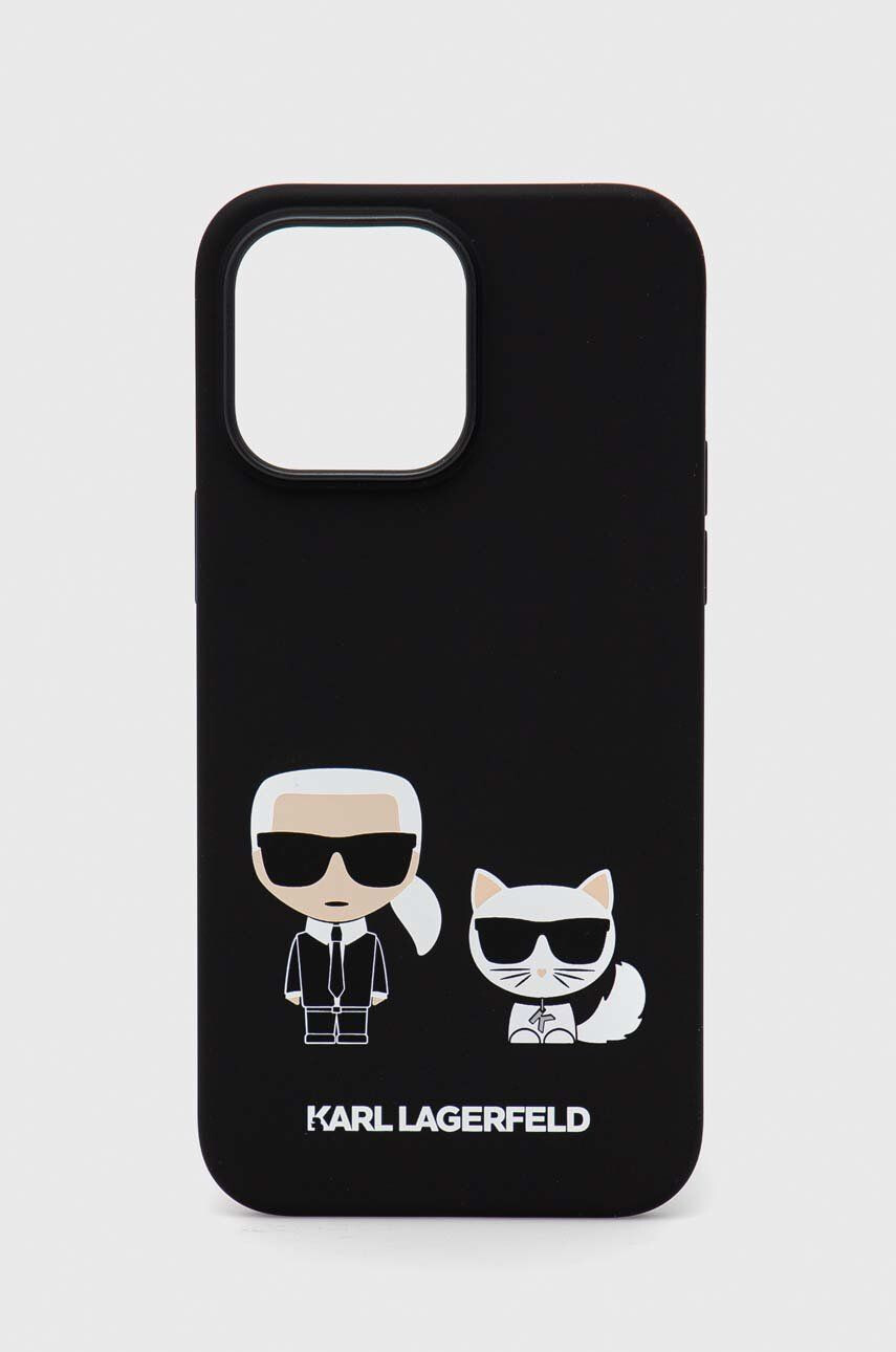 Karl Lagerfeld telefon tok iPhone 14 Pro Max 67" fekete - Pepit.hu