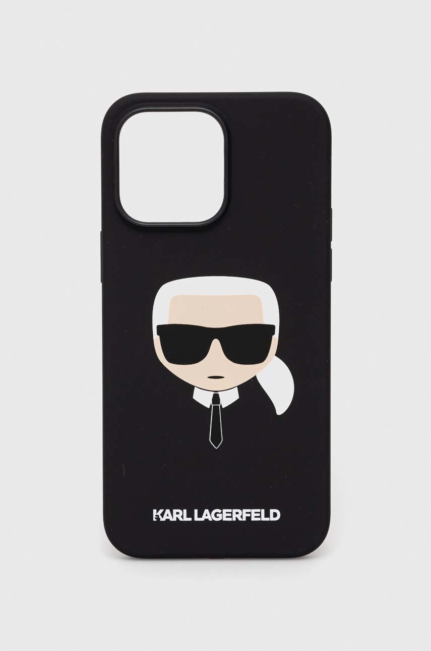 Karl Lagerfeld telefon tok iPhone 14 Pro Max 67" fekete - Pepit.hu