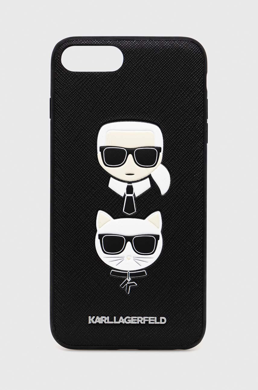 Karl Lagerfeld telefon tok iPhone 7 Plus / 8 Plus fekete - Pepit.hu