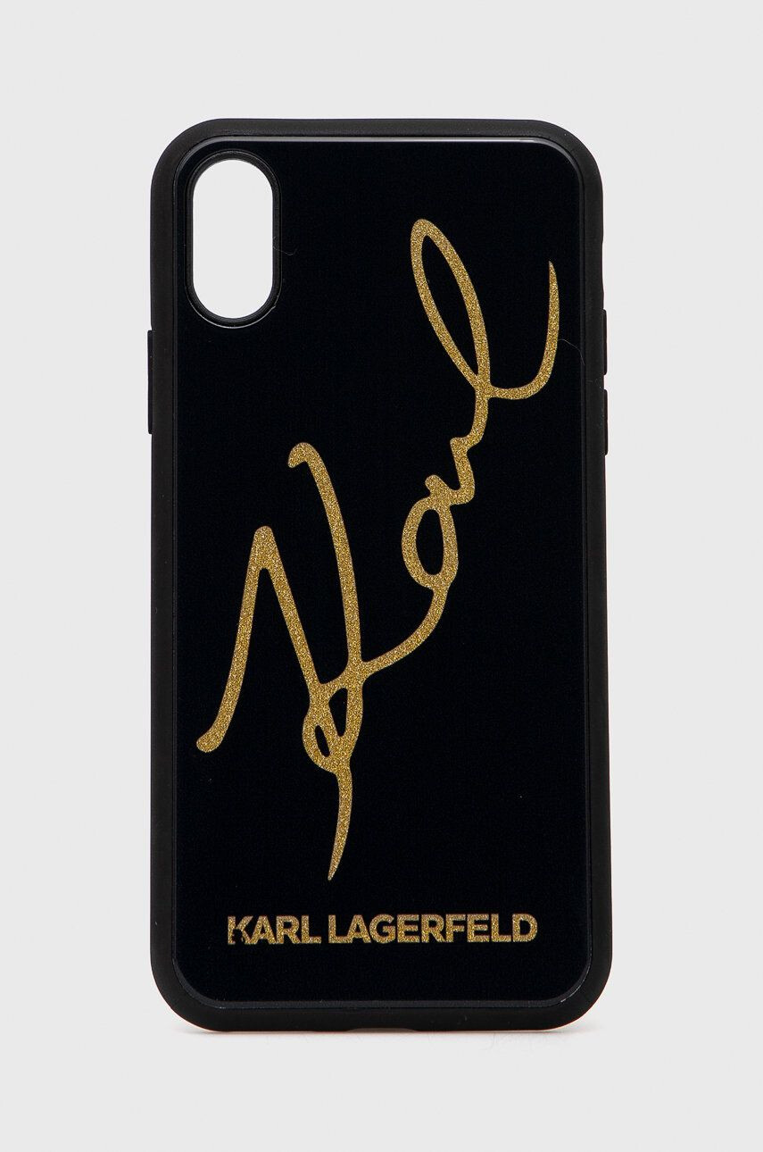 Karl Lagerfeld telefon tok iPhone X/XS fekete - Pepit.hu