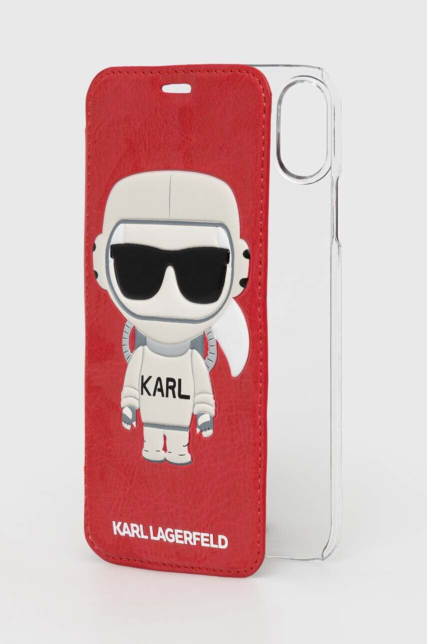 Karl Lagerfeld telefon tok iPhone X/ Xs piros - Pepit.hu