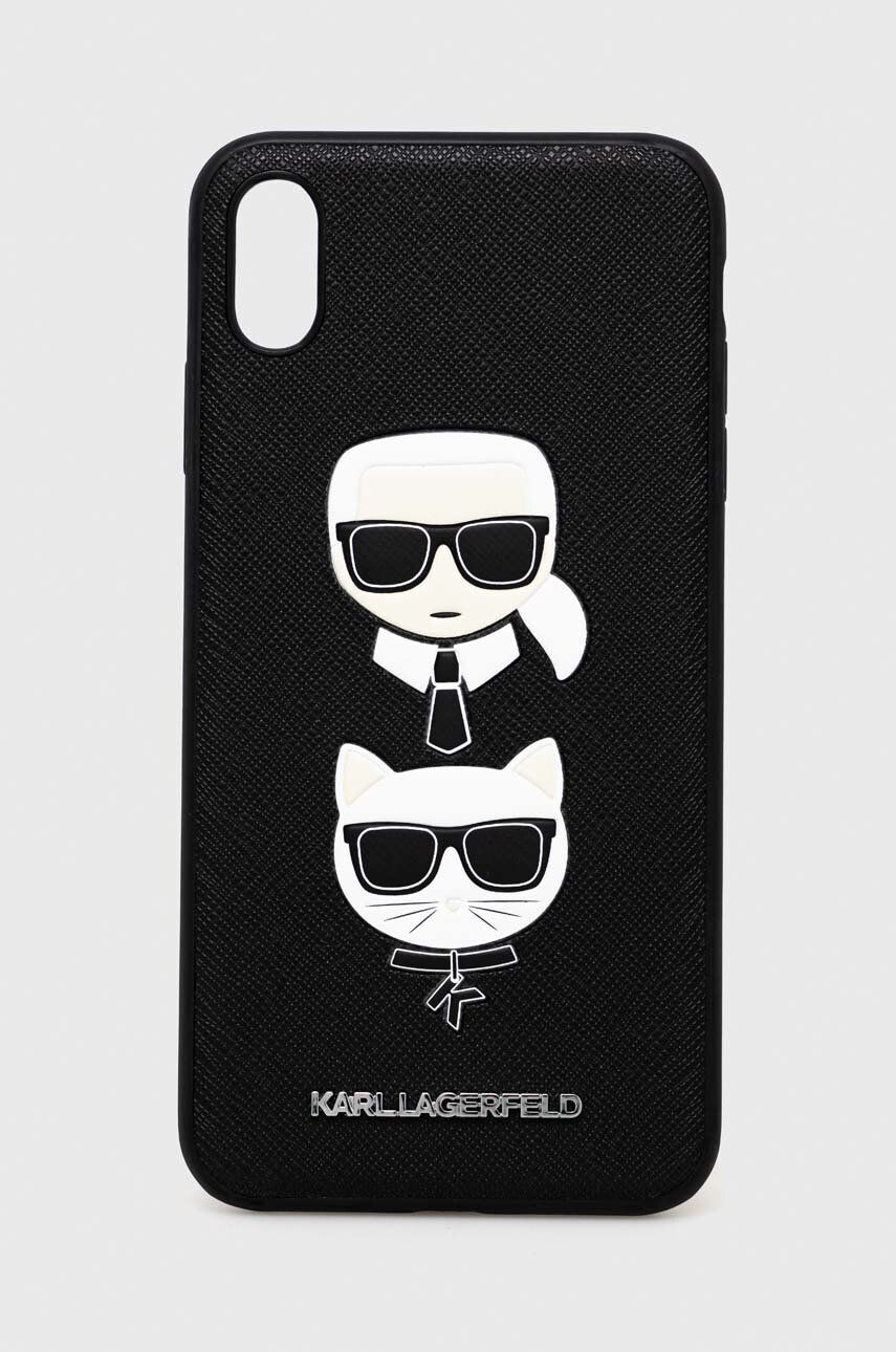 Karl Lagerfeld telefon tok iPhone XS Max fekete - Pepit.hu