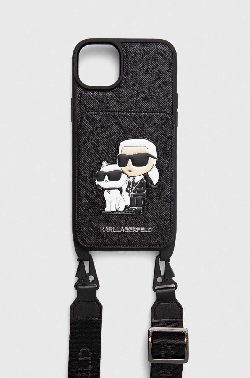 Karl Lagerfeld telefontok iPhone 14 Plus 6.7" fekete - Pepit.hu