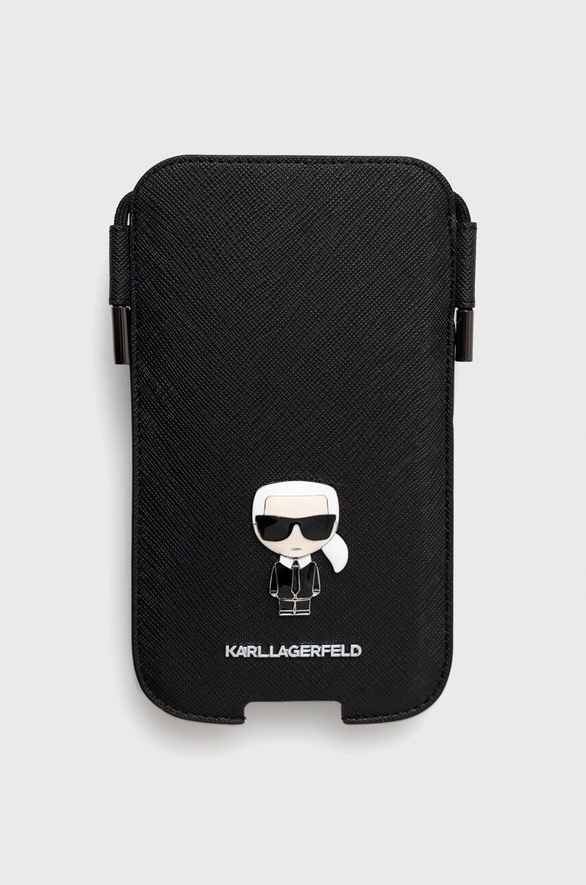 Karl Lagerfeld telefontok Pokrowiec Na Telefon 61'' fekete - Pepit.hu