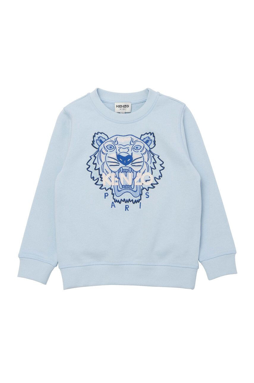 Kenzo kids gyerek melegítőfelső pamutból kék nyomott mintás - Pepit.hu