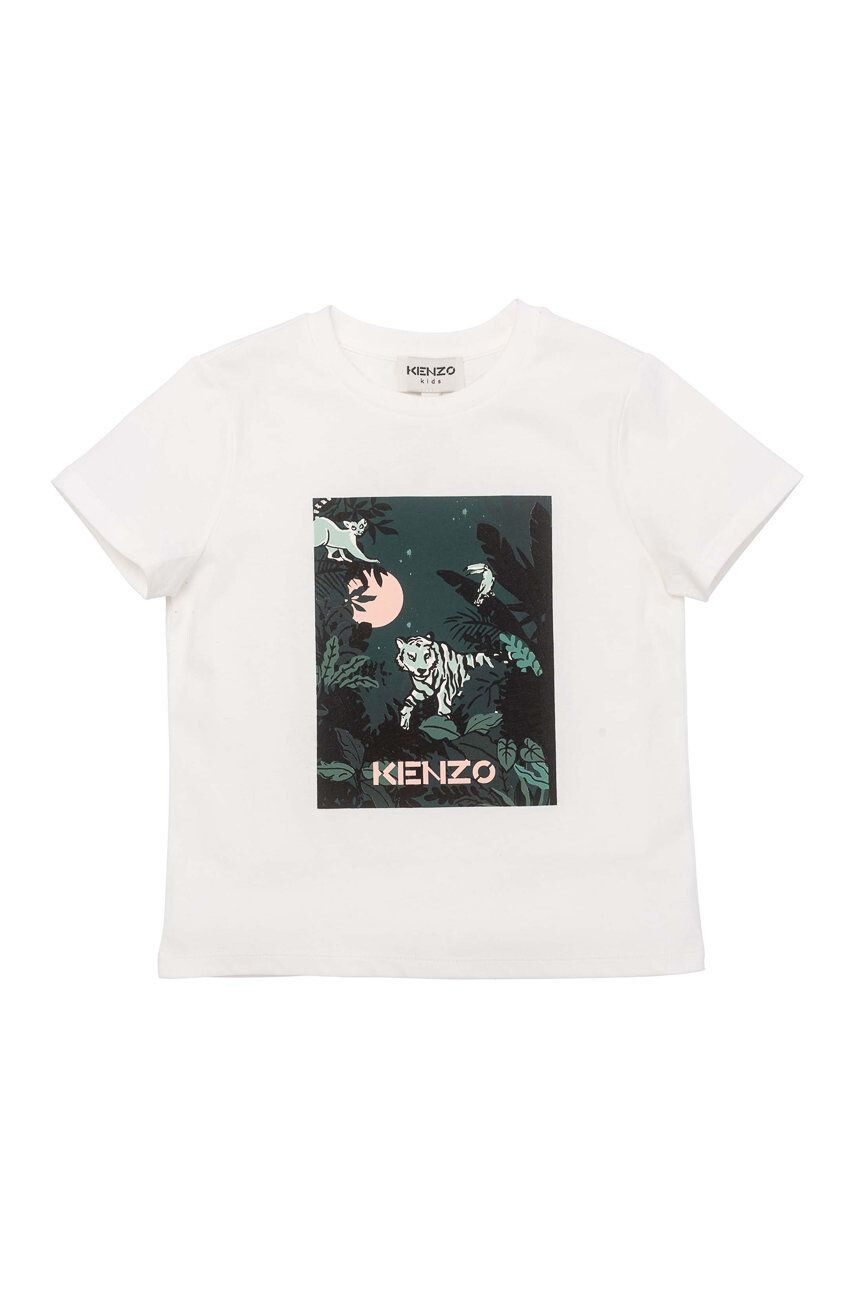 Kenzo kids gyerek pamut póló krémszínű - Pepit.hu