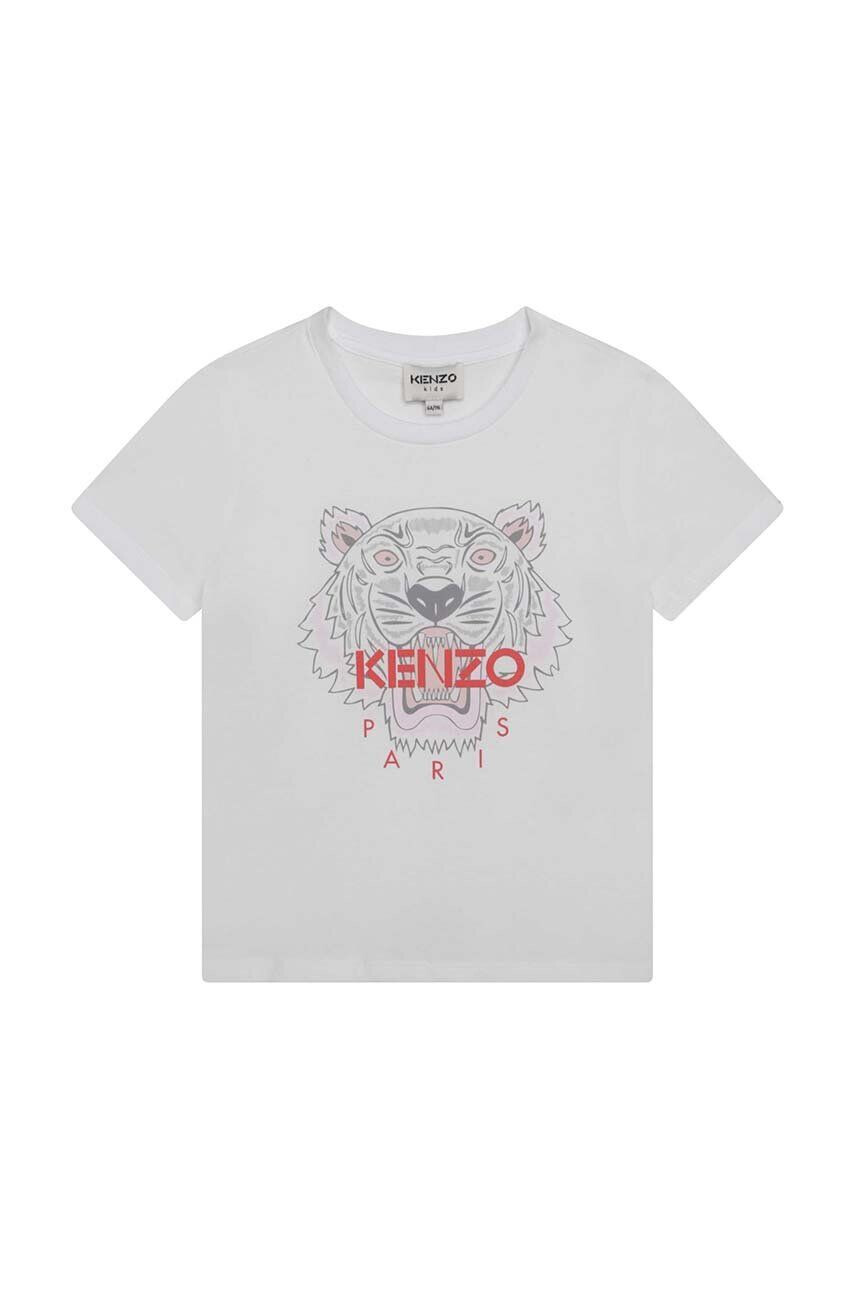 Kenzo kids gyerek pamut póló fehér - Pepit.hu