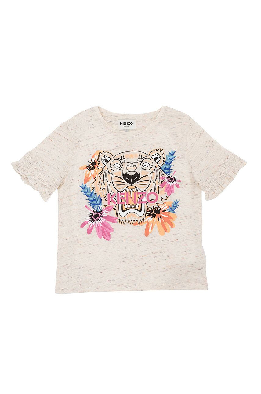 Kenzo kids pamut póló bézs - Pepit.hu