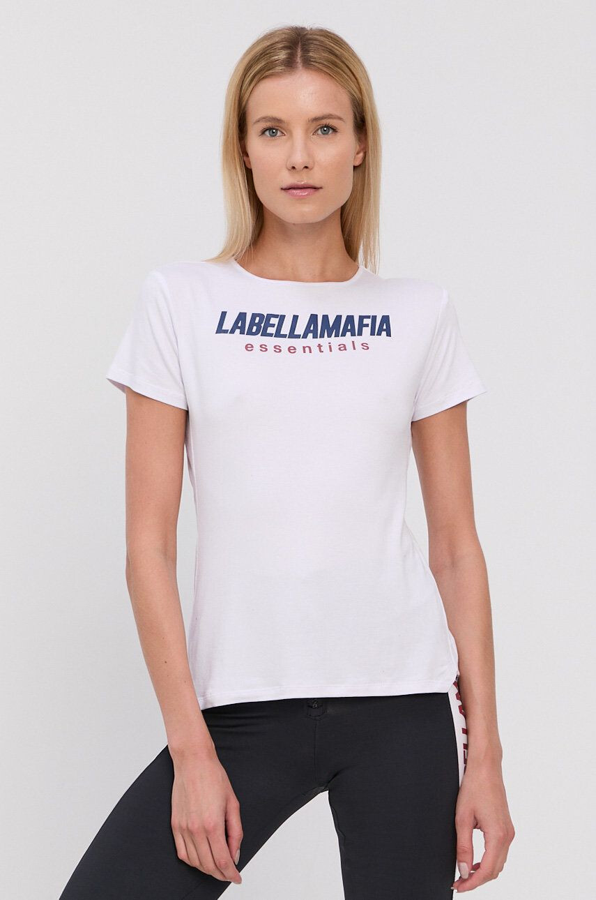 Labellamafia t-shirt női fehér - Pepit.hu