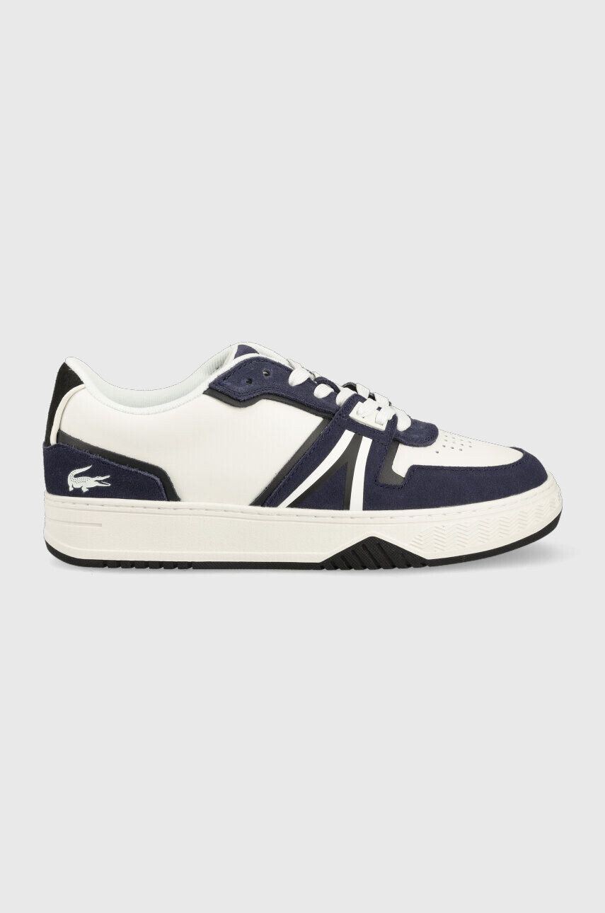 Lacoste bőr sportcipő L001 Leather Trainers sötétkék 45SMA0036 - Pepit.hu