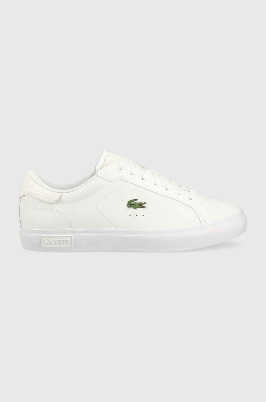 Lacoste bőr sportcipő POWERCOURT fehér 41SMA0030 - Pepit.hu