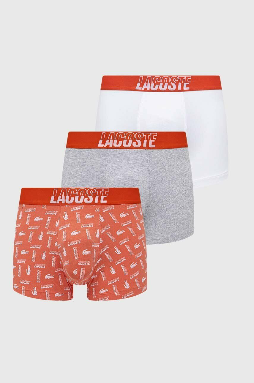 Lacoste boxeralsó 3 db narancssárga férfi - Pepit.hu