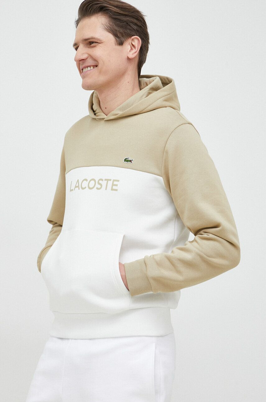 Lacoste felső zöld férfi mintás kapucnis - Pepit.hu