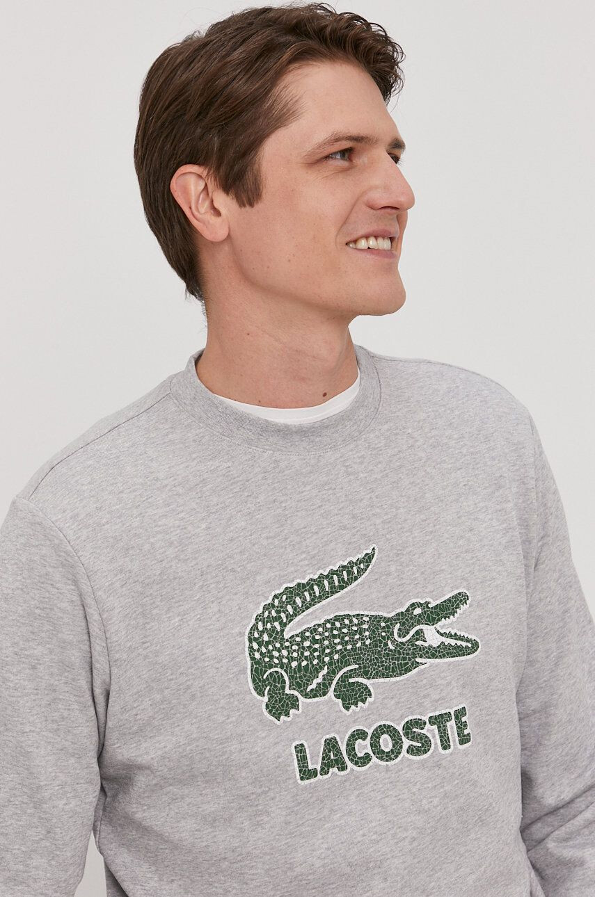 Lacoste felső szürke férfi nyomott mintás - Pepit.hu