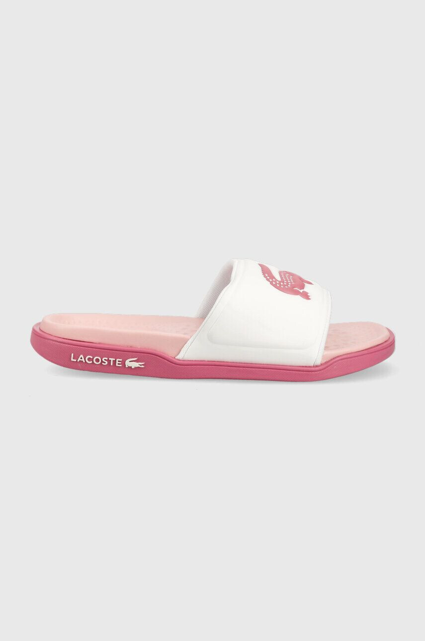 Lacoste papucs CROCO DUALISTE fehér női 45CFA0001 - Pepit.hu