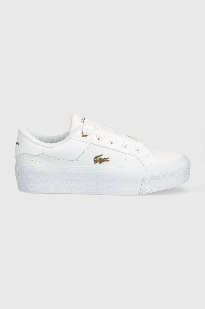 Lacoste sportcipő Ziane Platform fehér 45CFA0013 - Pepit.hu