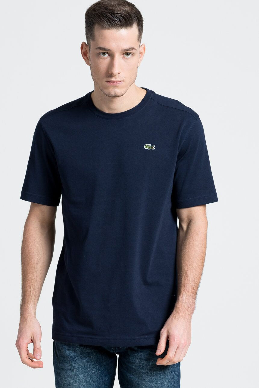 Lacoste t-shirt sötétkék sima - Pepit.hu