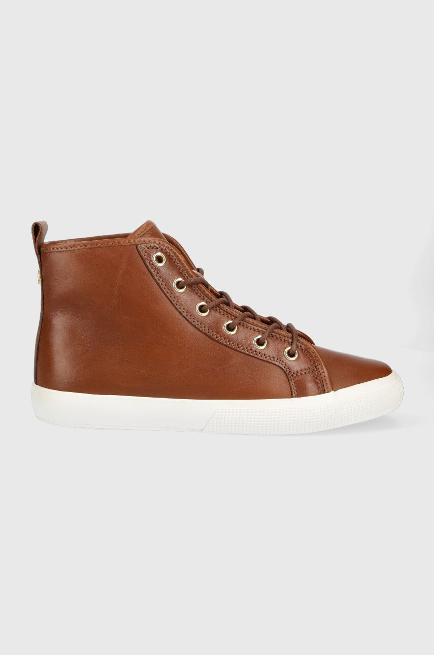 Lauren Ralph Lauren bőr sneaker Jinger - Pepit.hu