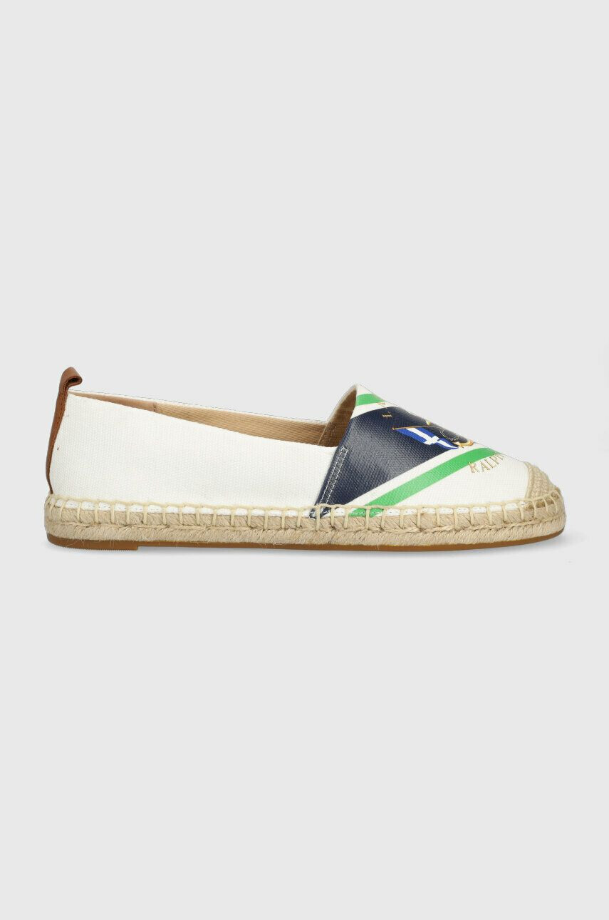 Lauren Ralph Lauren espadrilles Cameryn III fehér - Pepit.hu