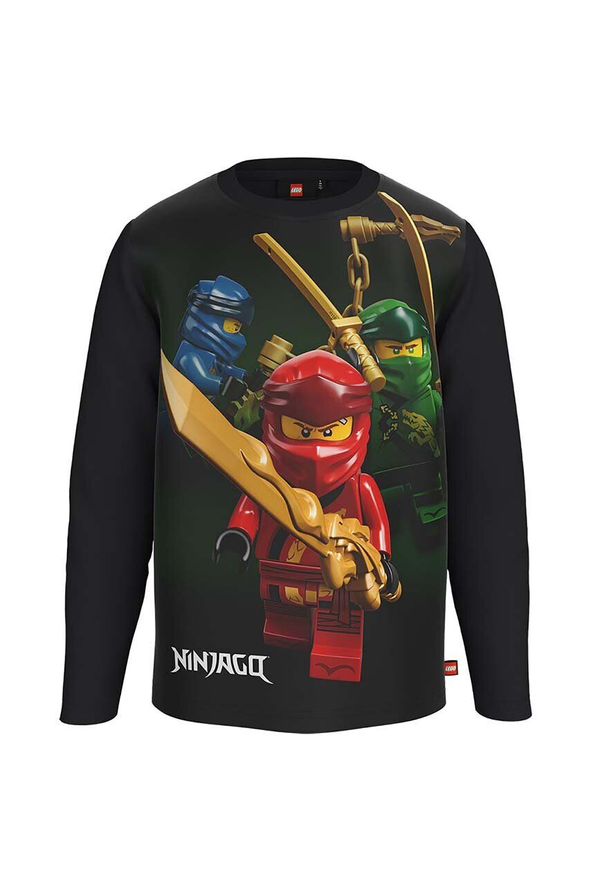 Lego gyerek hosszúujjú Ninjago fekete mintás - Pepit.hu