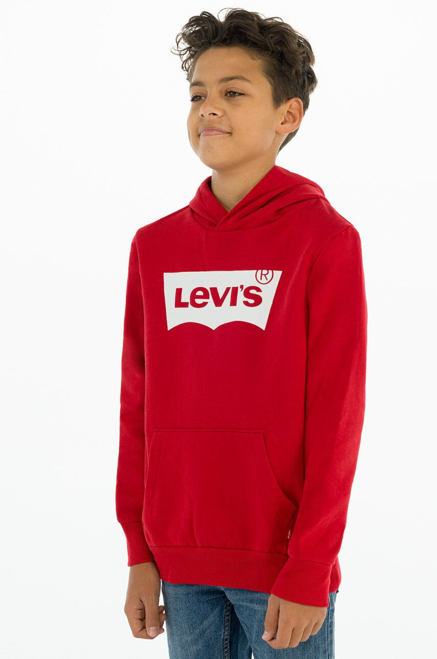 Levi's gyerek felső piros nyomott mintás - Pepit.hu