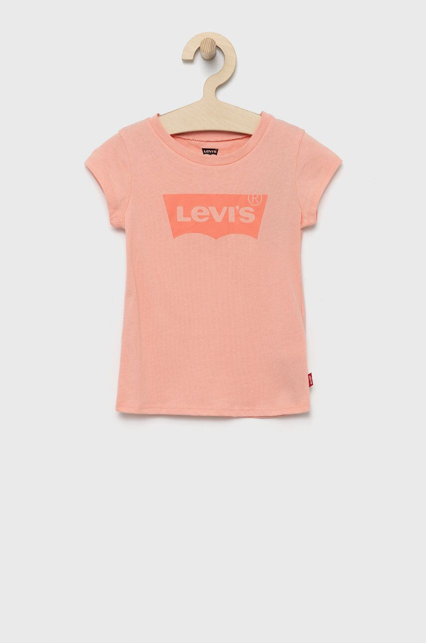 Levi's gyerek pamut póló rózsaszín - Pepit.hu