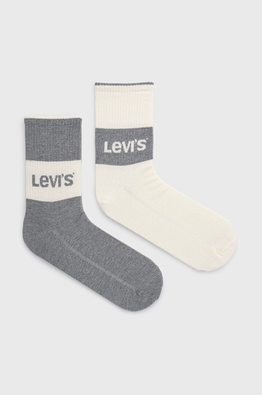 Levi's zokni (2 pár) szürke - Pepit.hu