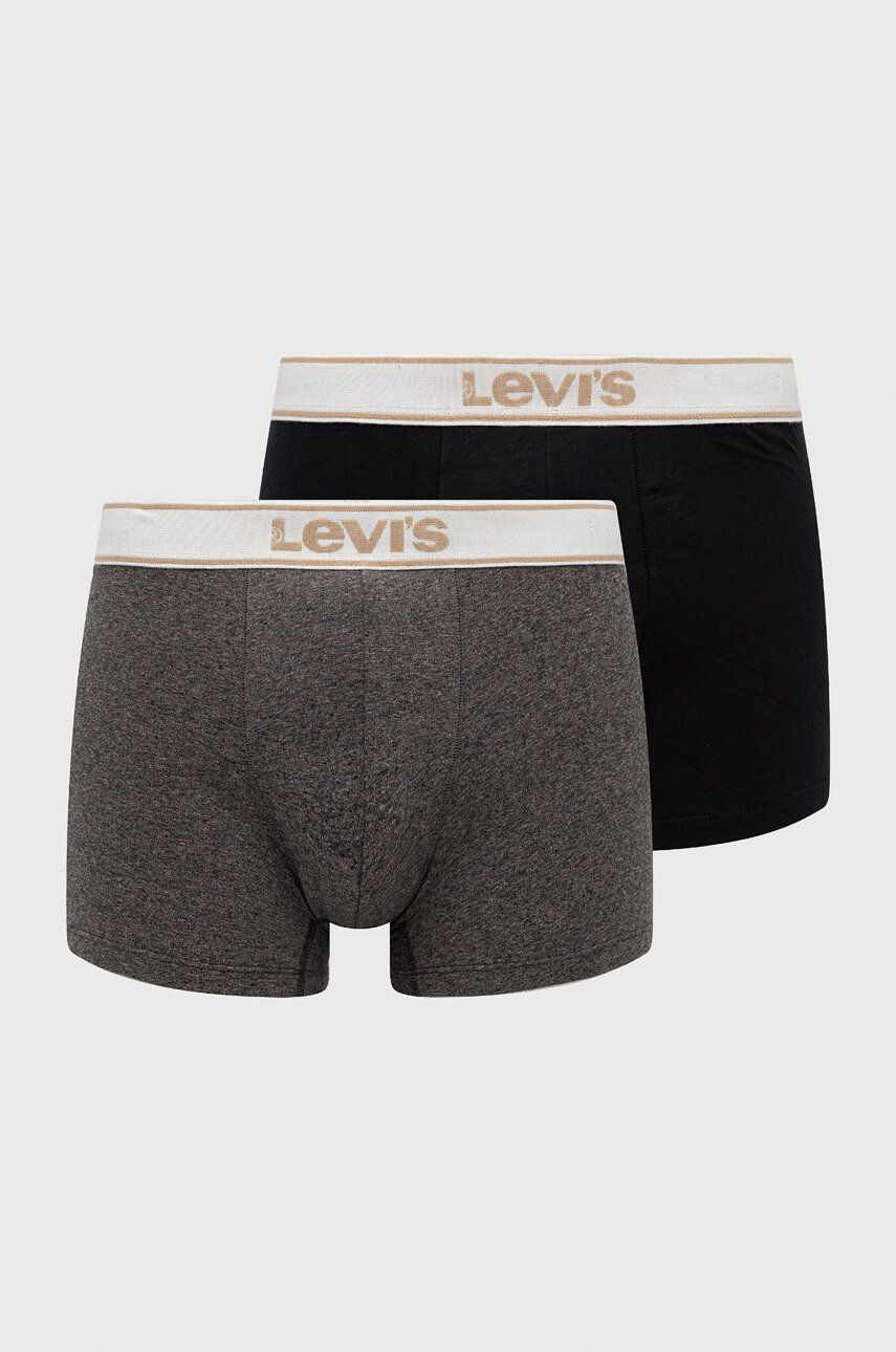 Levi's boxeralsó 2 db fekete férfi - Pepit.hu