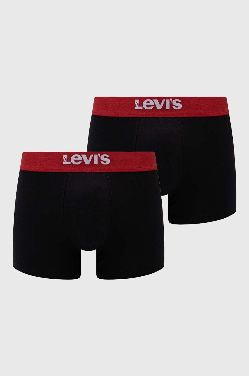 Levi's boxeralsó 2 db fekete férfi - Pepit.hu