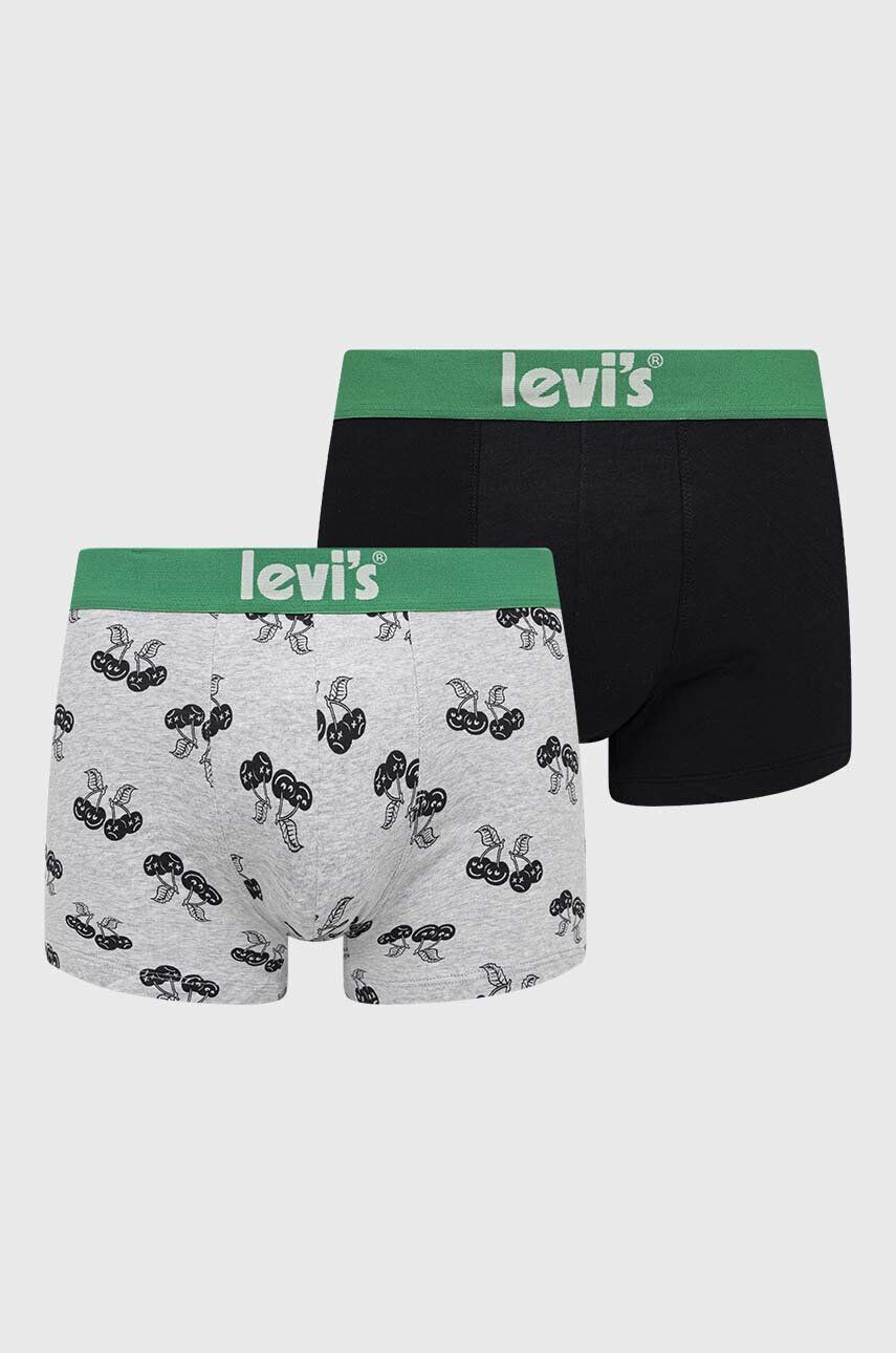 Levi's boxeralsó 2 db fekete férfi - Pepit.hu