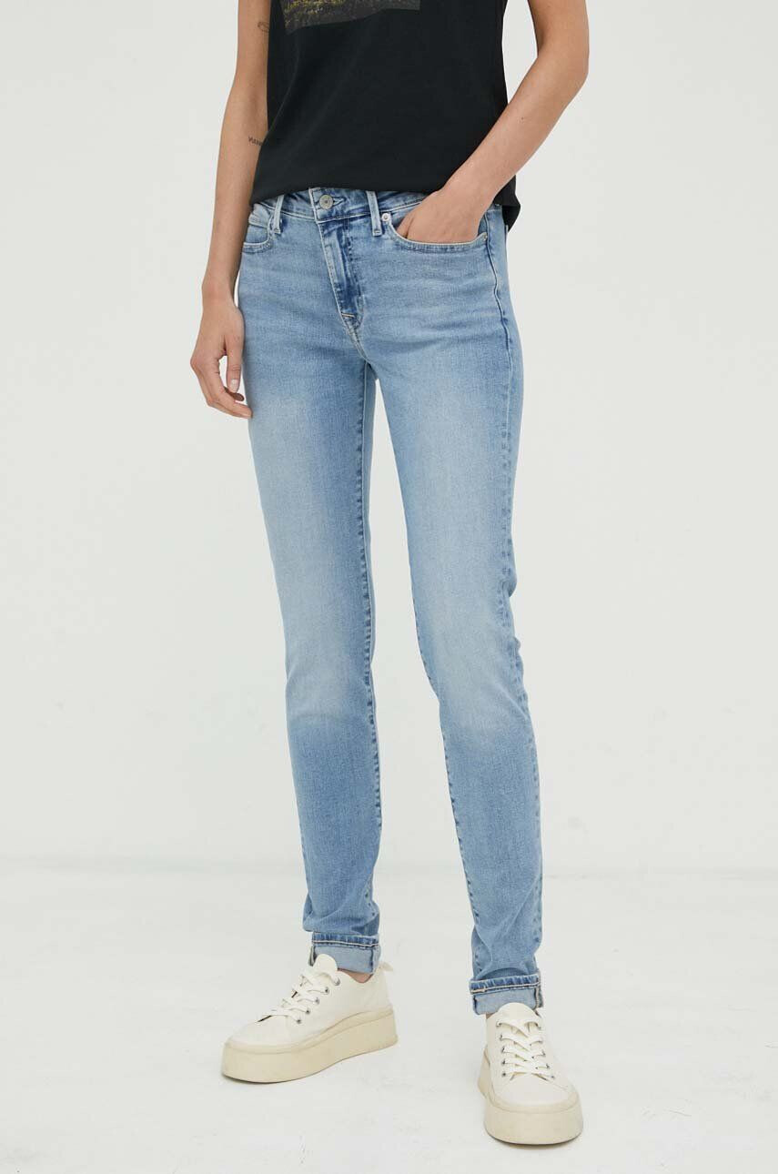 Levi's farmer 711 SKINNY sötétkék női - Pepit.hu