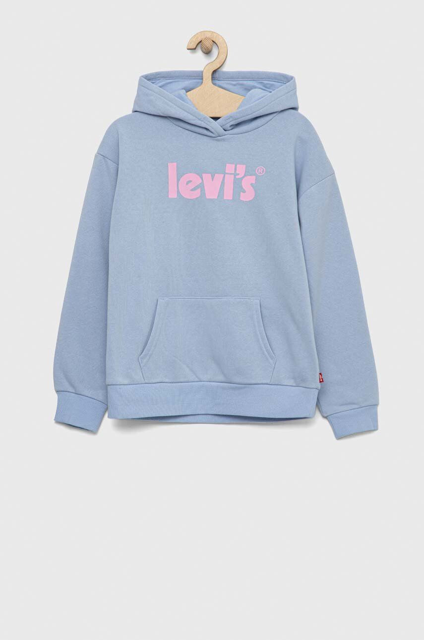 Levi's gyerek felső zöld mintás kapucnis - Pepit.hu