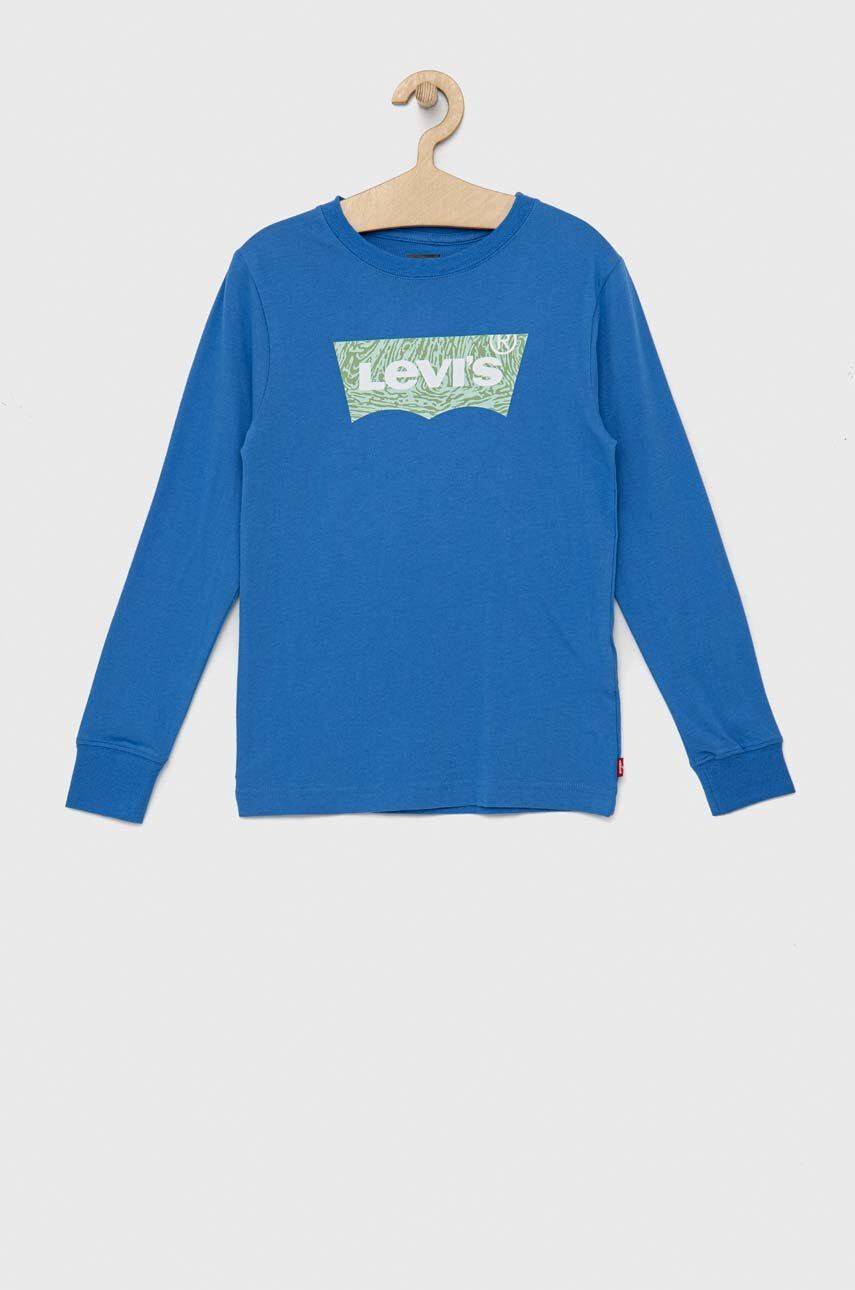 Levi's gyerek pamut hosszú ujjú felső nyomott mintás - Pepit.hu