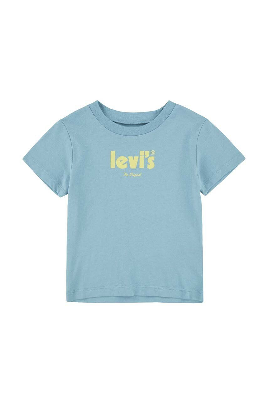 Levi's gyerek pamut póló piros nyomott mintás - Pepit.hu