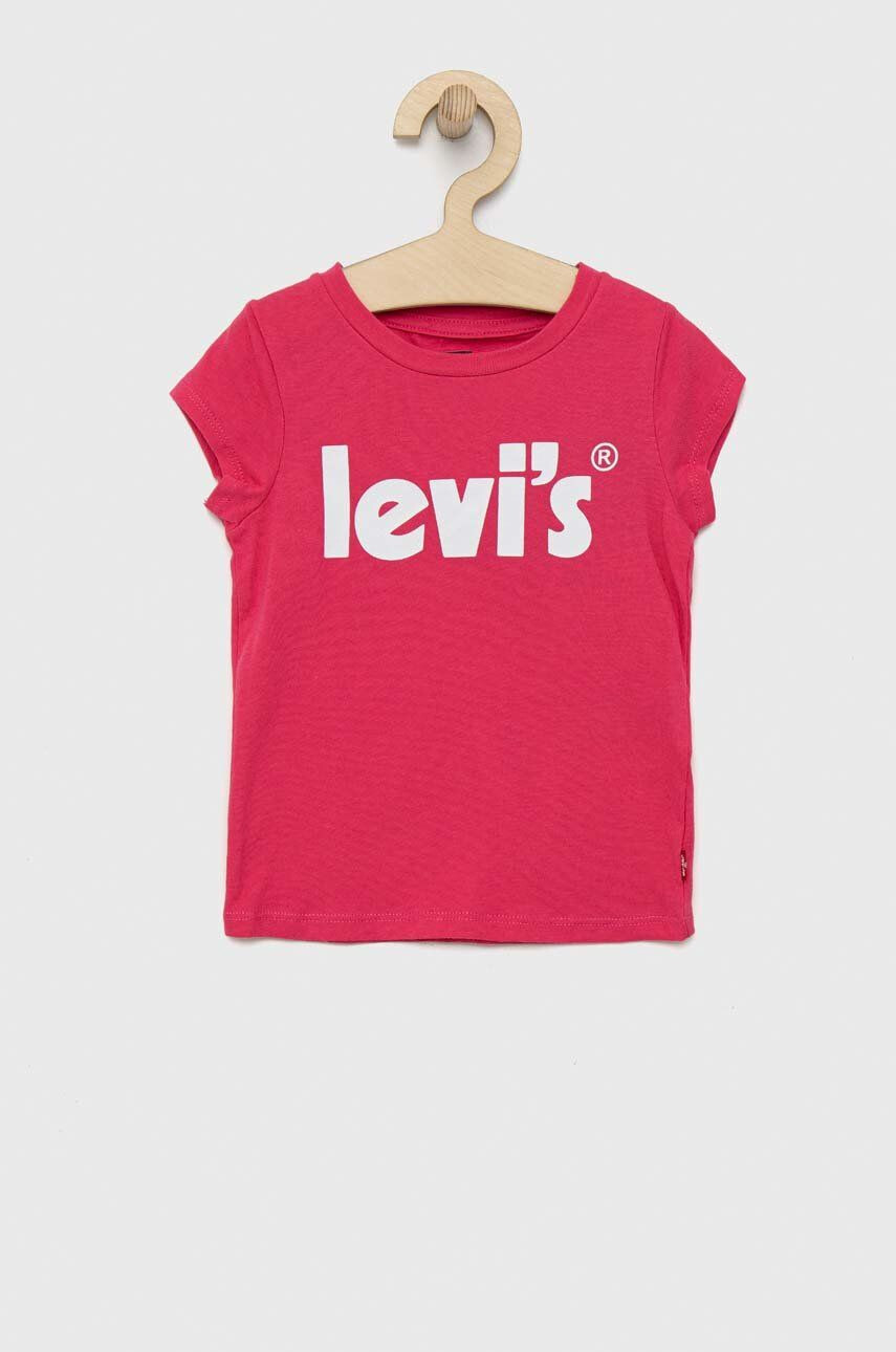 Levi's gyerek pamut póló fehér - Pepit.hu