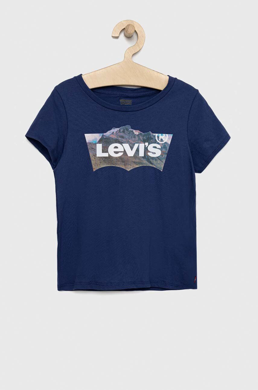 Levi's gyerek póló sötétkék - Pepit.hu